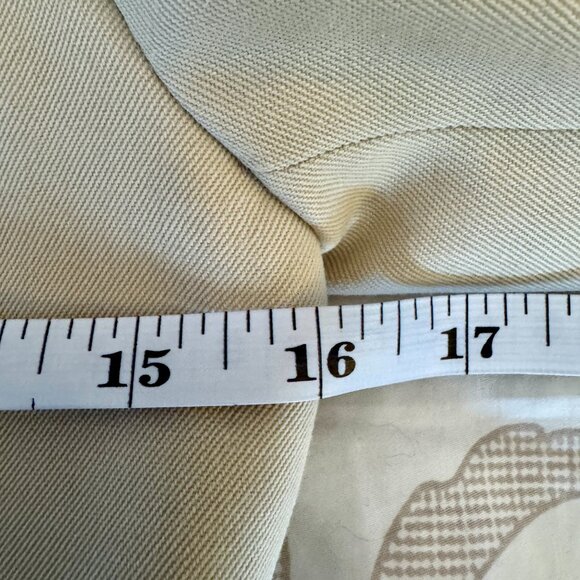 1960s Vintage Lutz Teutloff West Germany Light Beige Skirt Suit - Picture 12 of 16